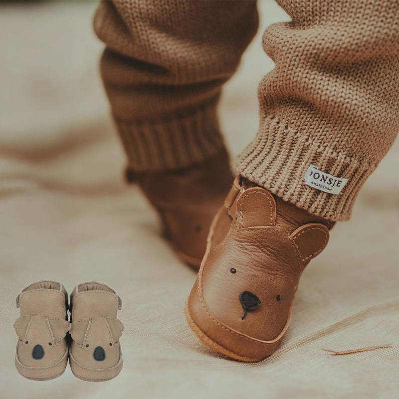 ベビーシューズ ファーストシューズ ドンシェ スニーカー Morris Sneakers Bear Koala【国内正規品】DONSJE