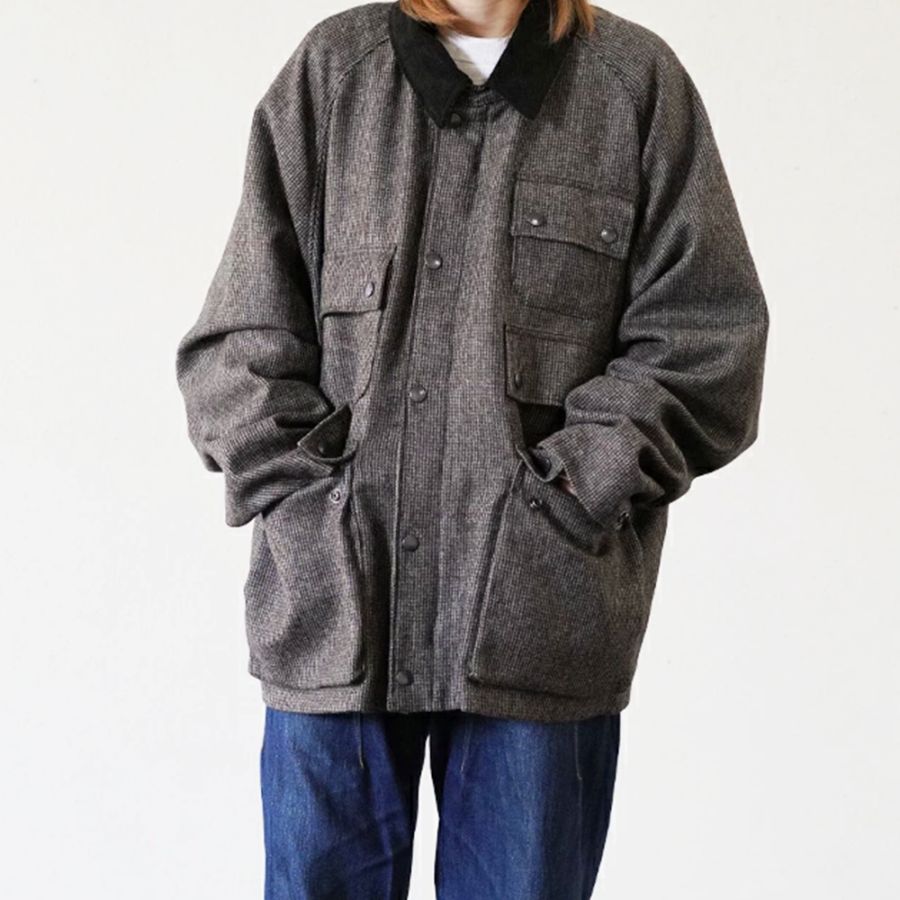 バブアー  ウールジャケット  エディター ユニセックス Barbour Editor Wool Jacket【国内正規品】MWO0300