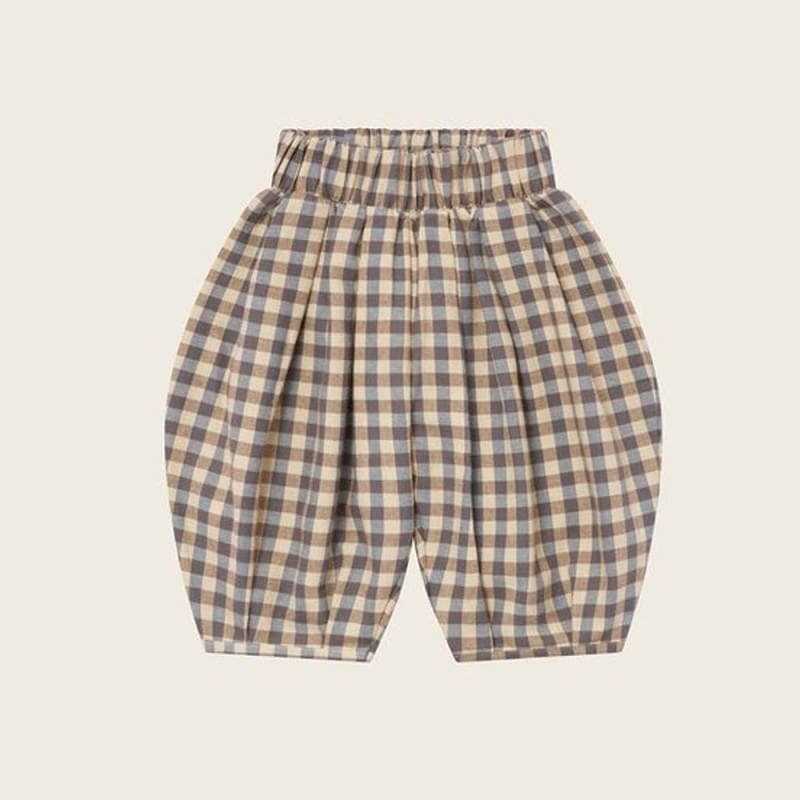パンツ キッズ ベビー オーガニックズー Organic Zoo Shoreline Gingham Lodge Pants【国内正規品】 オーガニックズー公式取扱店 ベターデイズ【25AW/OZ】 17slghlp