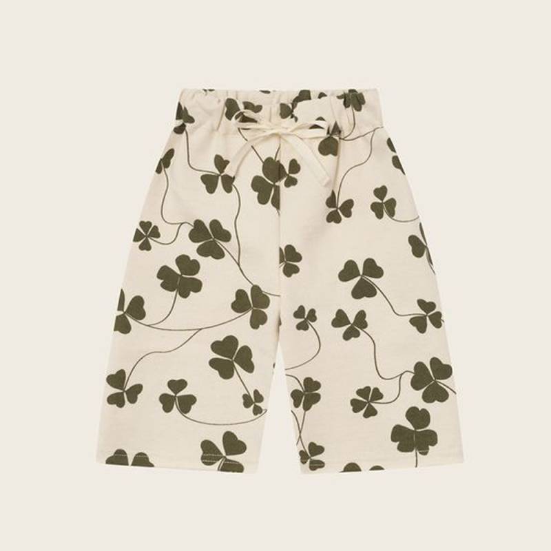 パンツ キッズ ベビー オーガニックズー クローバー ズボン Organic Zoo Clover Wide Leg Pants Undyed【国内正規品】 17clvwloz