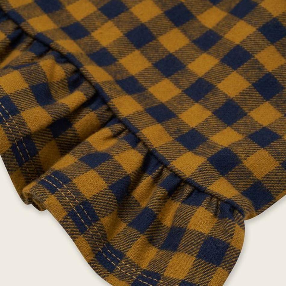 パンツ  キッズ  ベビー オーガニックズー Organic Zoo Blueberry Gingham Frill Culottes【国内正規品】オーガニックズー公式取扱店 ベターデイズ【25AW/OZ】17bbghfc