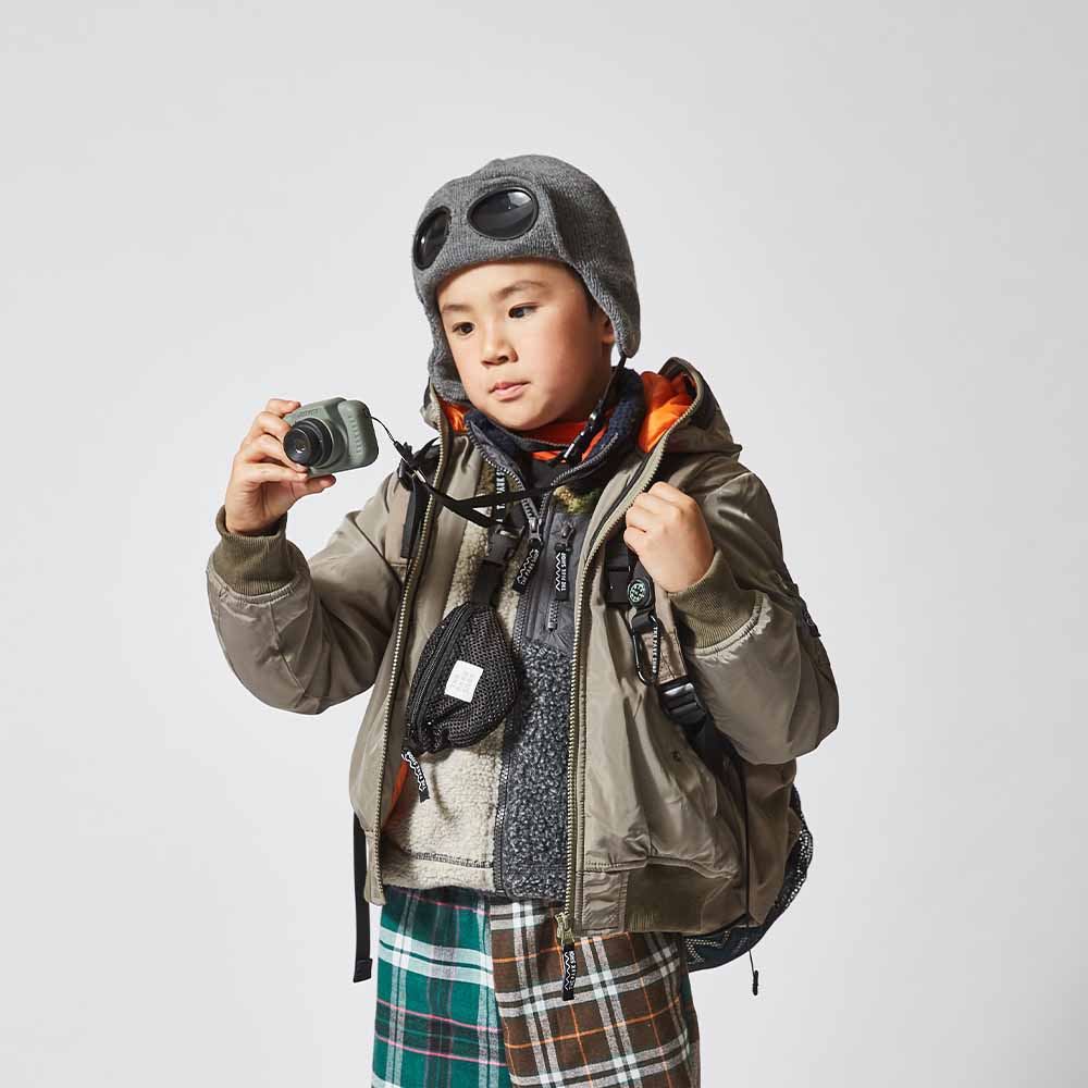 ゴーグル付き ニットキャップ  キッズ ユニセックス  ザ・パークショップ  ニット帽 親子お揃い GOGGLE SNOW CAP KIDS THE PARK SHOP 【国内正規品】  TPS-616