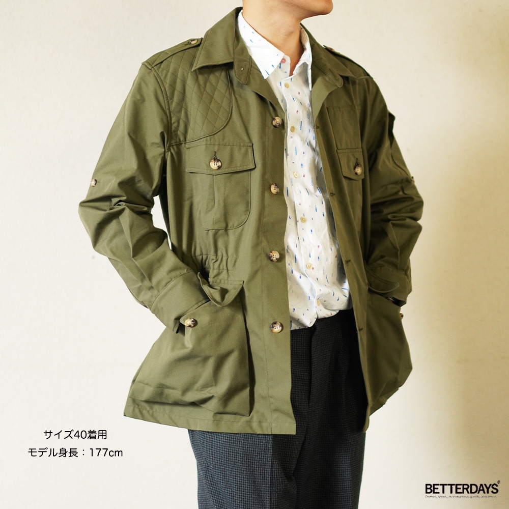 サファリジャケット ザ・ヘミングウェイ ブッシュ ジャケット ウィリス