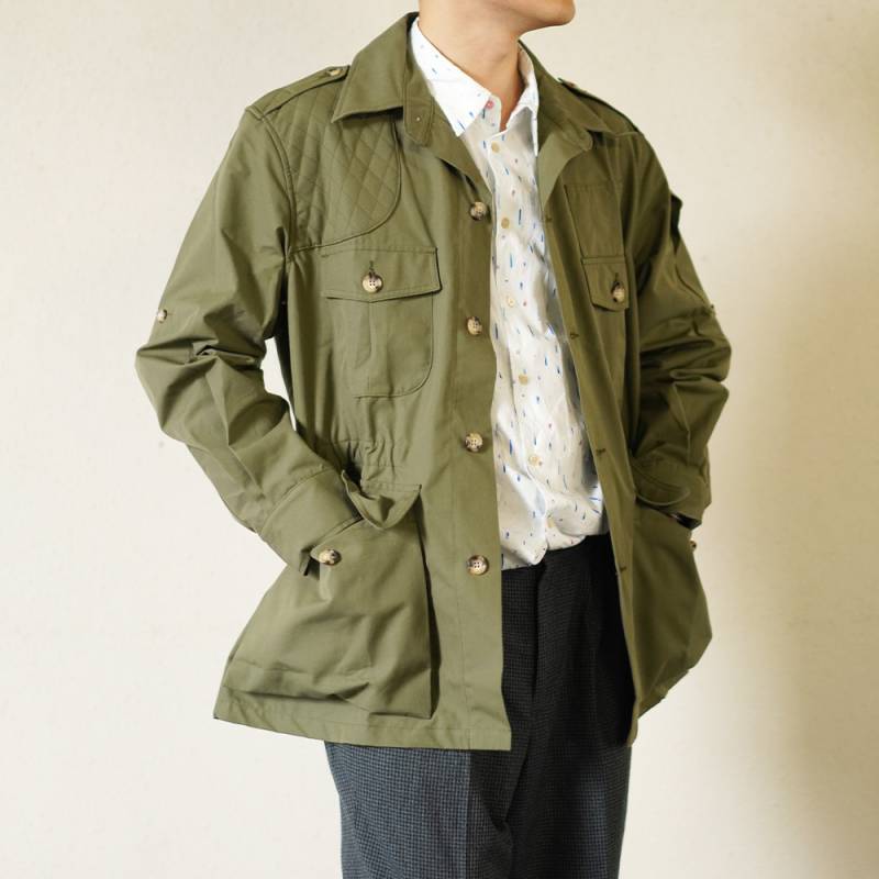 サファリジャケット ザ・ヘミングウェイ ブッシュ ジャケット ウィリス アンド ガイガー THE HEMINGWAY BUSH JACKET Willis & Geiger 【国内正規品】