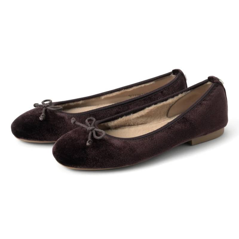 バレエシューズ レディース  バタフライツイスト メリッサ ベルベット スクエアトゥ パンプス ベロア BUTTERFLY TWISTS MELISSA VELVET 22.5-25.0cm 