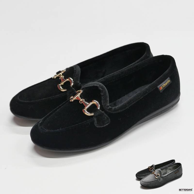 ビットローファー レディース ベロア アルベローラ Alberola 22.5-25.0cm【国内正規品】