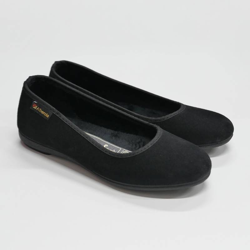 バレエシューズ パンプス アルベローラ スエード レディース Alberola 22.5-25.0cm【国内正規品】