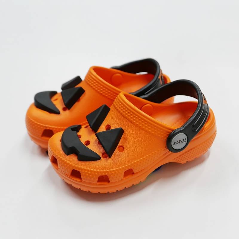 【SALE/20%OFF】サボ キッズ サンダル クロックス CROCS クロッグ ガールズ トドラー Jack O antern ジャックオーランタン【国内正規品】13-17.5cm