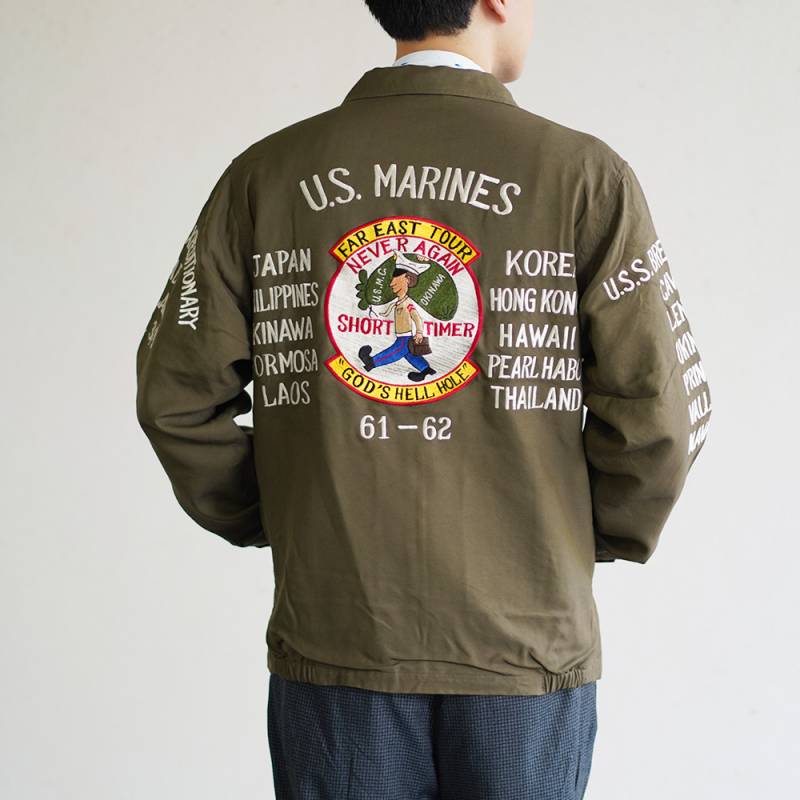 ツアージャケット メンズ バズリクソンズ ミリタリー TOUR JACKET “U.S. MARINE CORPS 3rd MARINE EXPEDITIONARY BRIGADE” BUZZ RICKSON'S
