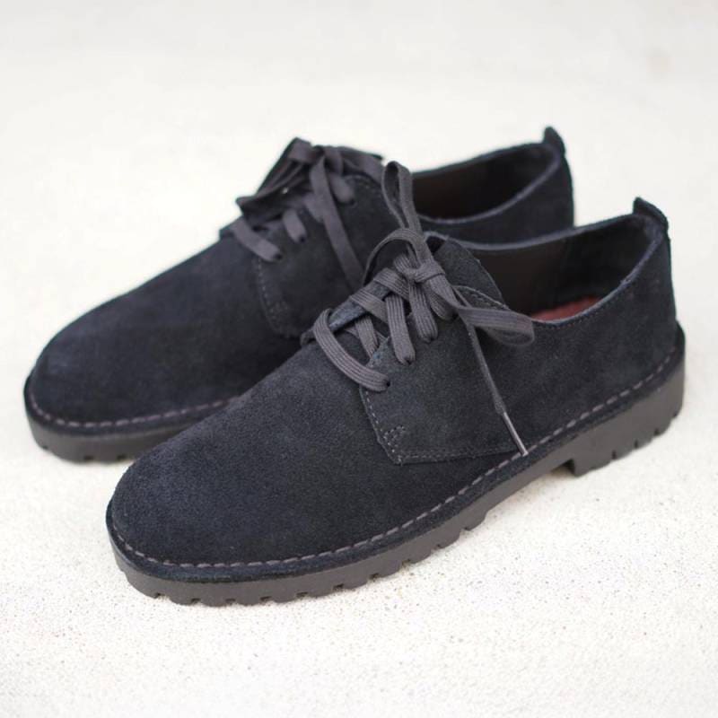 クラークス オリジナル デザートロックロー デザートブーツ メンズ ブラックスエード Desert Rock Lo Clarks 【国内正規品】25cm-28cm