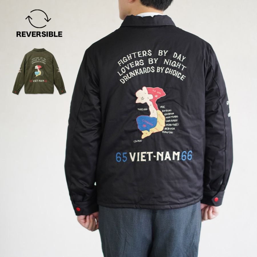 テーラー東洋 ジャケット ベトジャン ベトナムジャンパー リバーシブル Lot No. TT15800 Mid 1960s Style Reversible Vietnam Jacket “VIET-NAM MAP” × “LANDSCAPE”