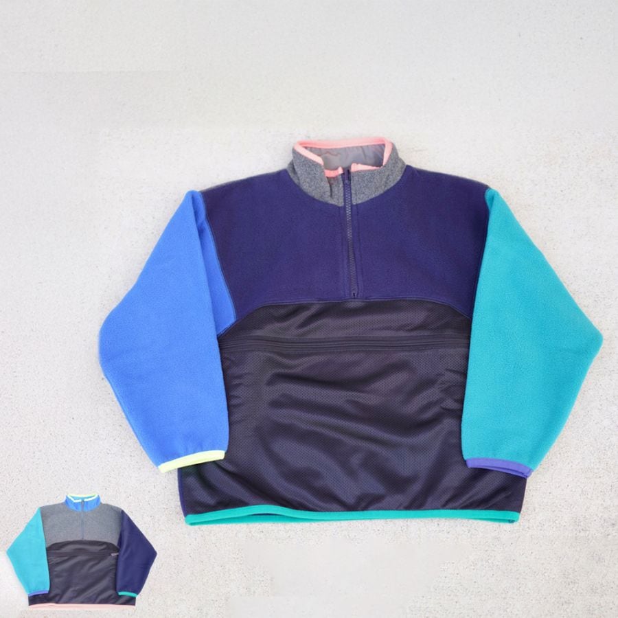フリース プルオーバー キッズ メッシュポケット付き ザ・パークショップ POCKET ZIP PULLOVER THE PARK SHOP 105-145cm 【国内正規品】TPS-862
