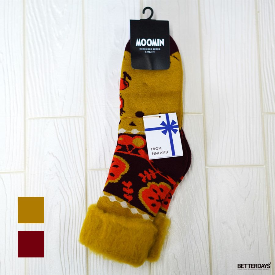 ルームソックス レディース FROMF フロムエフ モコモコソックス tanssi / ダンス ミィ もこもこソックス 2色 北欧フィンランド 22.5-25.0cm【国内正規品】