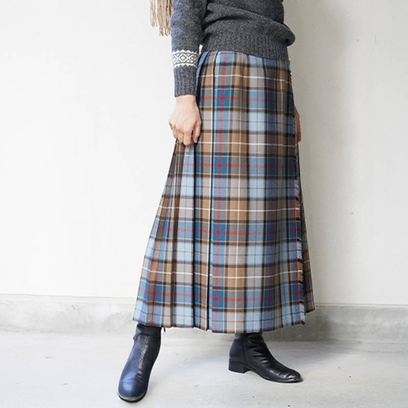 スカート オニールオブダブリン 巻きスカート ミモレ O’Neil of Dublin easy long skirt 83cm【国内正規品】5083W