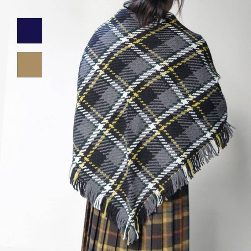 ストール マフラー タータンチェック ジョンブラニガン John Branigan Stole【国内正規品】T27