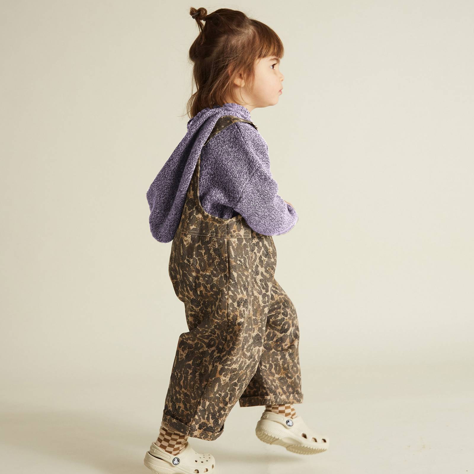 オーバーオール ダンガリー キッズ ベビー クロードアンドカンパニー Blythe Leopard Dungaree 1years-6years【国内正規品】Claude & Co