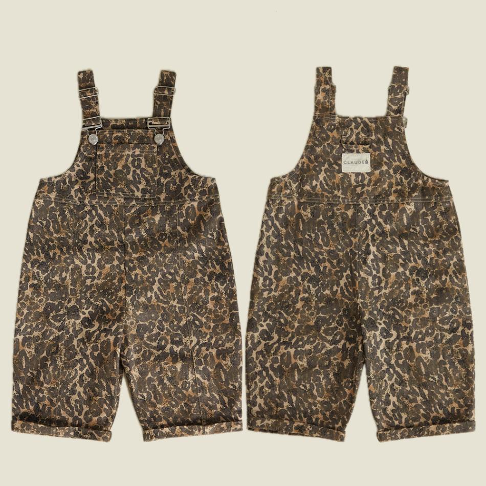 オーバーオール ダンガリー キッズ ベビー クロードアンドカンパニー Blythe Leopard Dungaree 1years-6years【国内正規品】Claude & Co