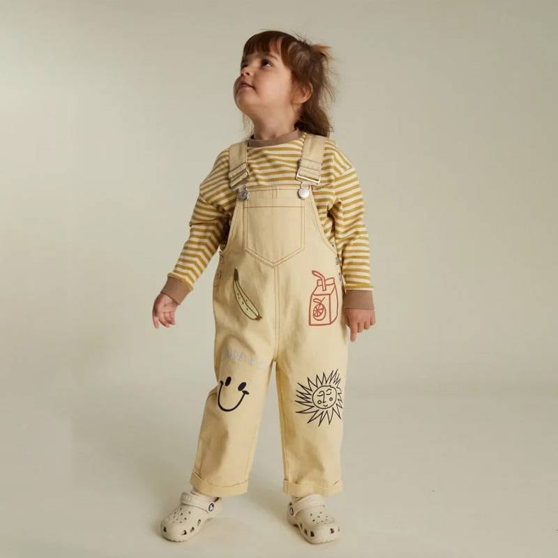 オーバーオール ダンガリー キッズ ベビー クロードアンドカンパニー Piper Sand Breakfast 2years-6years【国内正規品】Claude & Co