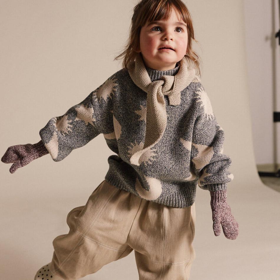 ニット セーター キッズ ベビー クロードアンドカンパニー Cozmo Midnight Moon Star Sweater 1years-5years【国内正規品】Claude & Co