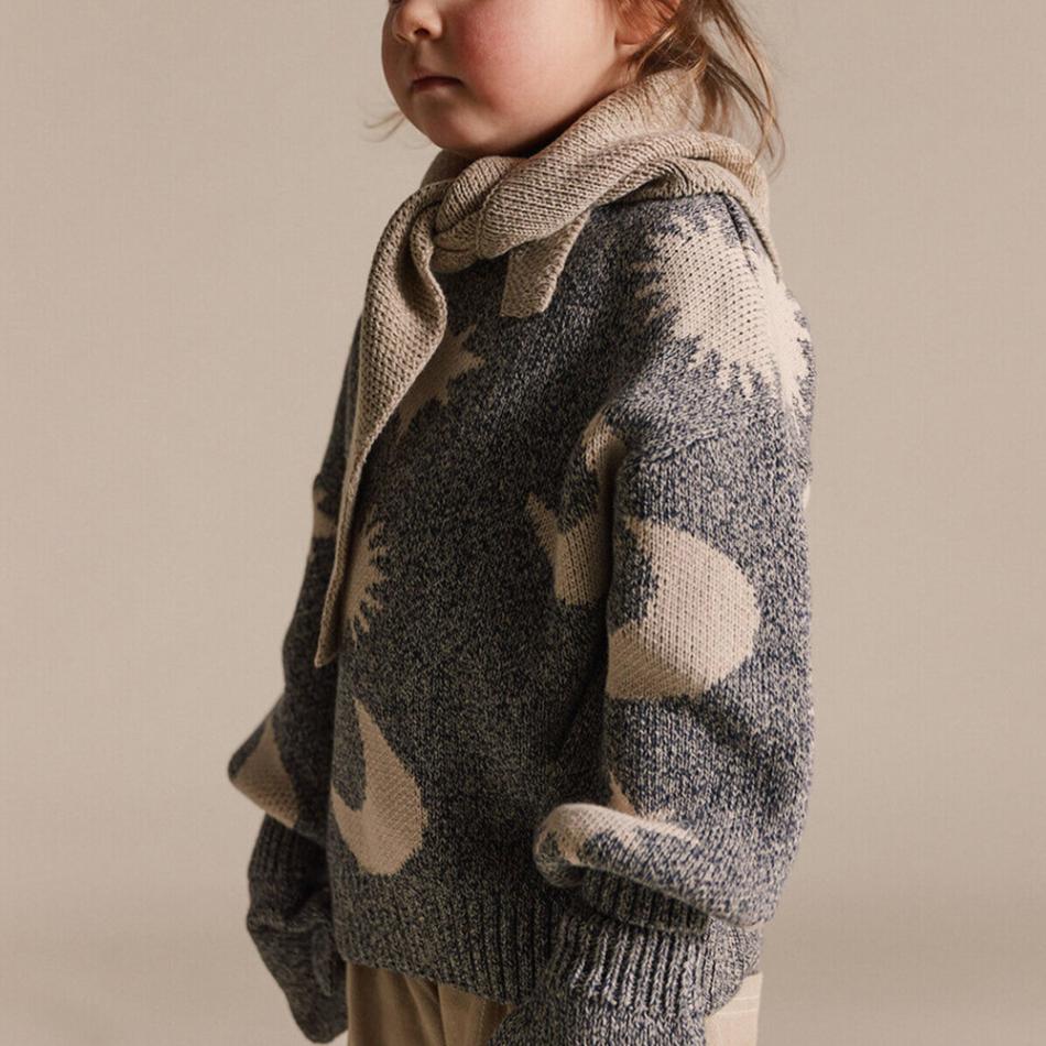 ニット セーター キッズ ベビー クロードアンドカンパニー Cozmo Midnight Moon Star Sweater 1years-5years【国内正規品】Claude & Co