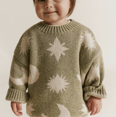 ニット セーター キッズ ベビー クロードアンドカンパニー Cozmo Midnight Moon Star Sweater 1years-5years【国内正規品】Claude & Co