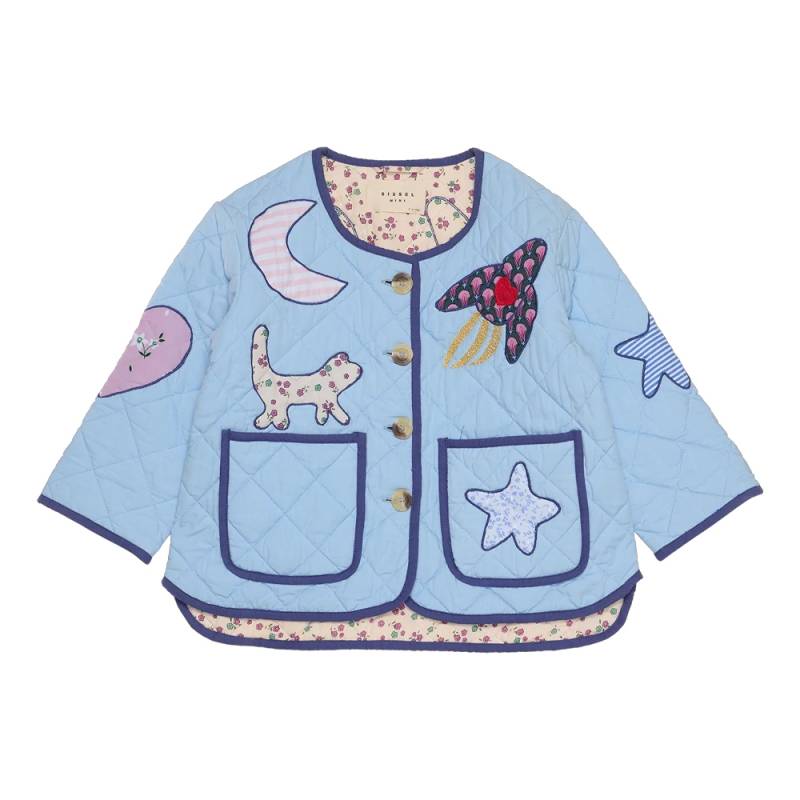 ジャケット キッズ ベビー Lou MINI Jacket Light Blue SISSEL EDELBO シセルエルボー シセルミニ 【国内正規品】