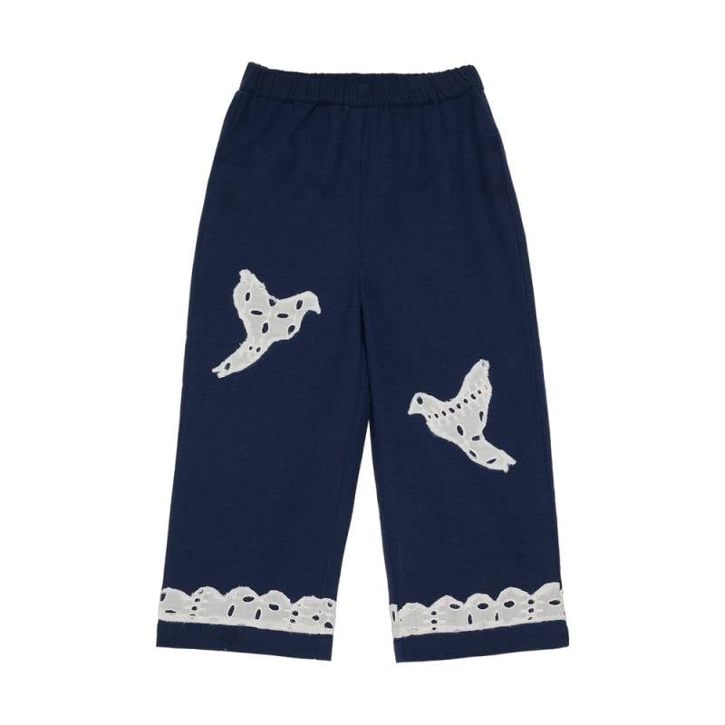 パンツ キッズ ベビー Organic Cotton Navy Birds SISSEL EDELBO シセルエルボー シセルミニ 【国内正規品】