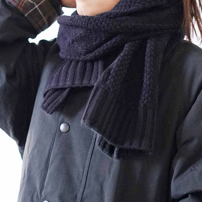 ハンター マフラー ニット スカーフレディース メンズ HUNTER 【国内正規品】 UAS5536RPY