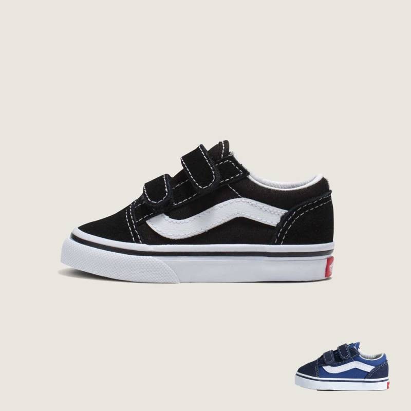 【26SS 予約】VANS OLD SKOOL V ヴァンズ オールドスクール スニーカー ベルクロ トドラー ベビー キッズ 13-16cm 【国内正規品】VN000D3Y
