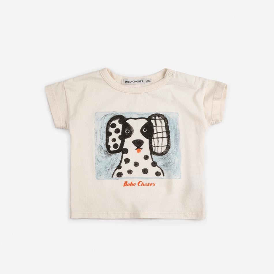 Tシャツ ベビー キッズ ボボ・ショーズ ドッグ 犬 Van Dog T-shirt