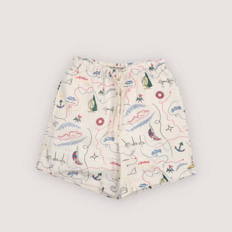 ショートパンツ ベビー キッズ ショーツ ハーフパンツ ザニューソサイエティ Clove Bermuda Clove Print【国内正規品】 The New Society