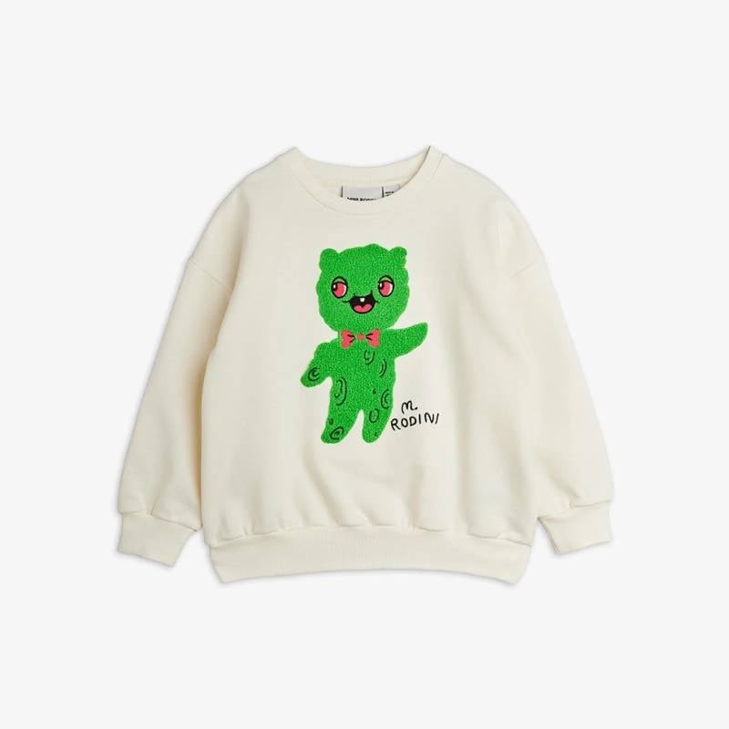 【期間限定8月1日より20%OFF SALE】トレーナー スウェット キッズ ベビー ミニロディーニ エイリアン  ALIEN CHENILLE SWEATSHIRT【国内正規品】 mini rodini 