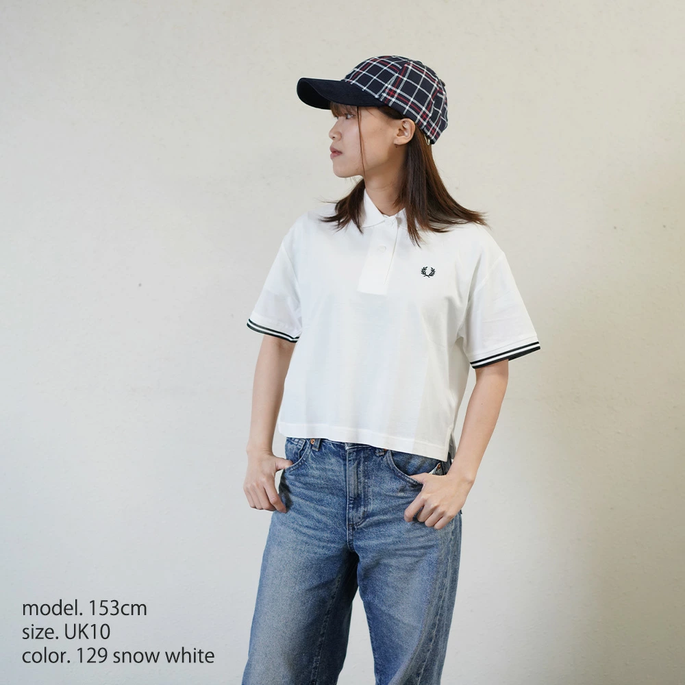 フレッドペリー ポロシャツ レディース FRED PERRY SHEER TIPPED POLO SHIRT G2174 半袖 【国内正規品】 