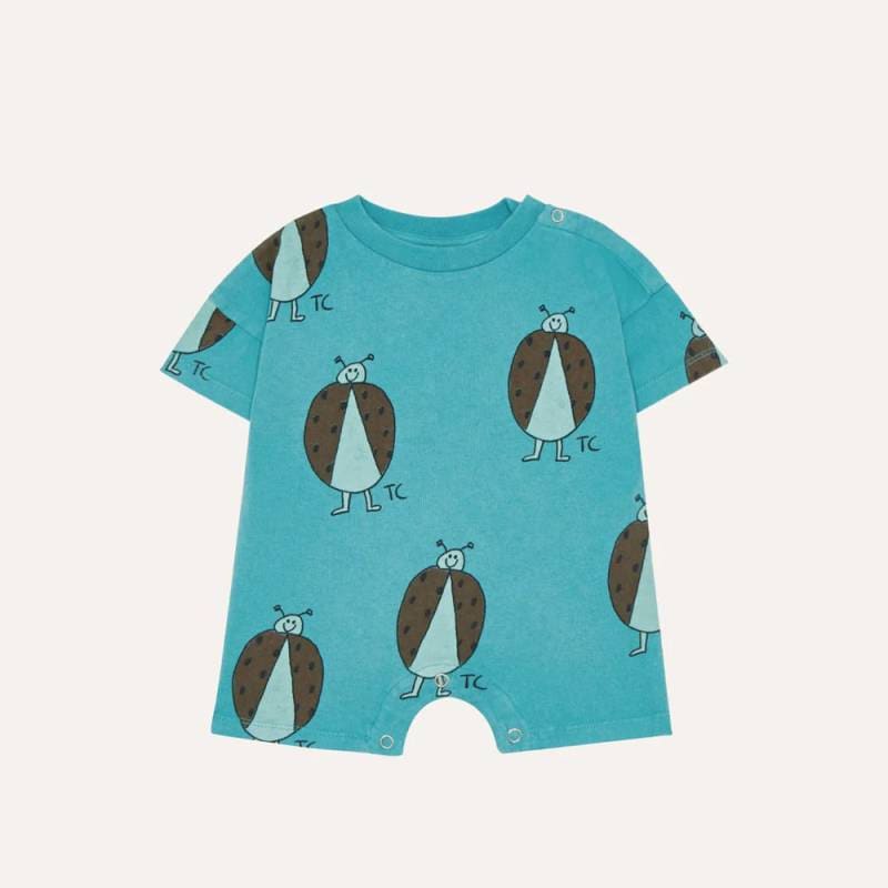 ロンパース  ベビー カバーオール てんとう虫 ザ カンパメント Ladybug Allover Baby Overall【国内正規品】The Campamento TC-SS26-BABY-53