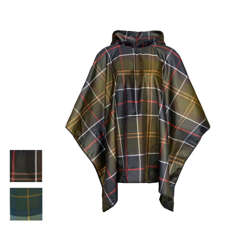【26SS 予約】レインポンチョ クラシック タータン チェック レイン ポンチョ バブアー レディース TARTAN SHOWERPROOF PONCHO Barbour 【国内正規品】UAC0214