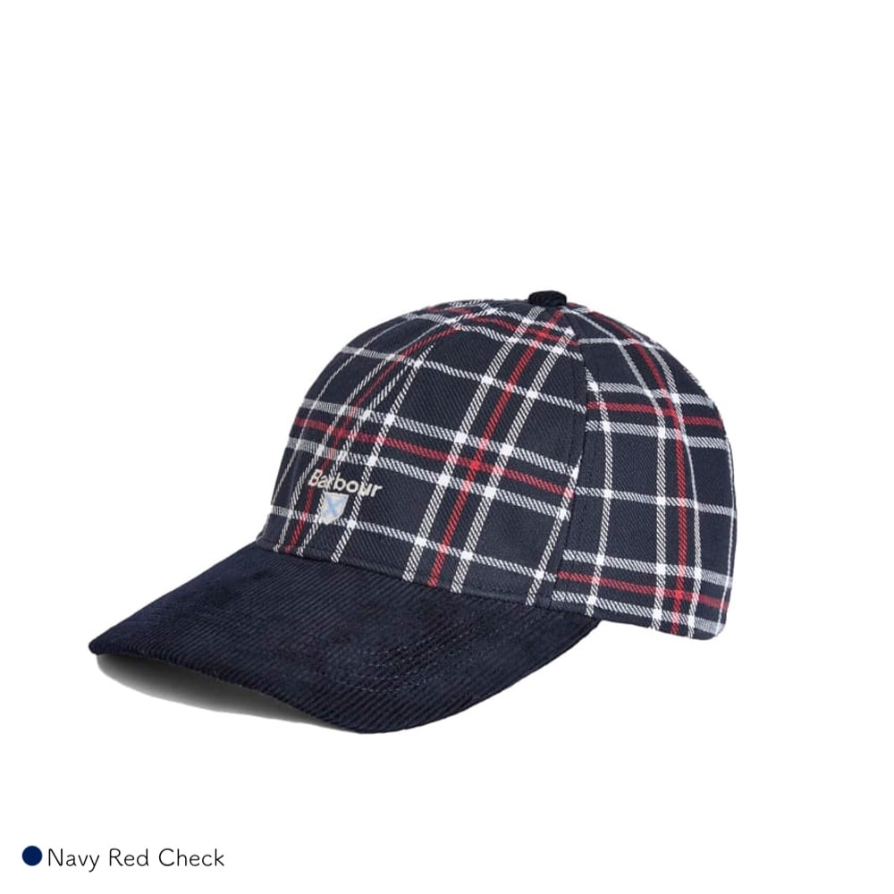 キャップ バブアー ユニセックス チェック ベンソン キャップ  Barbour Benson Cap Barbour 【国内正規品】MHA0936