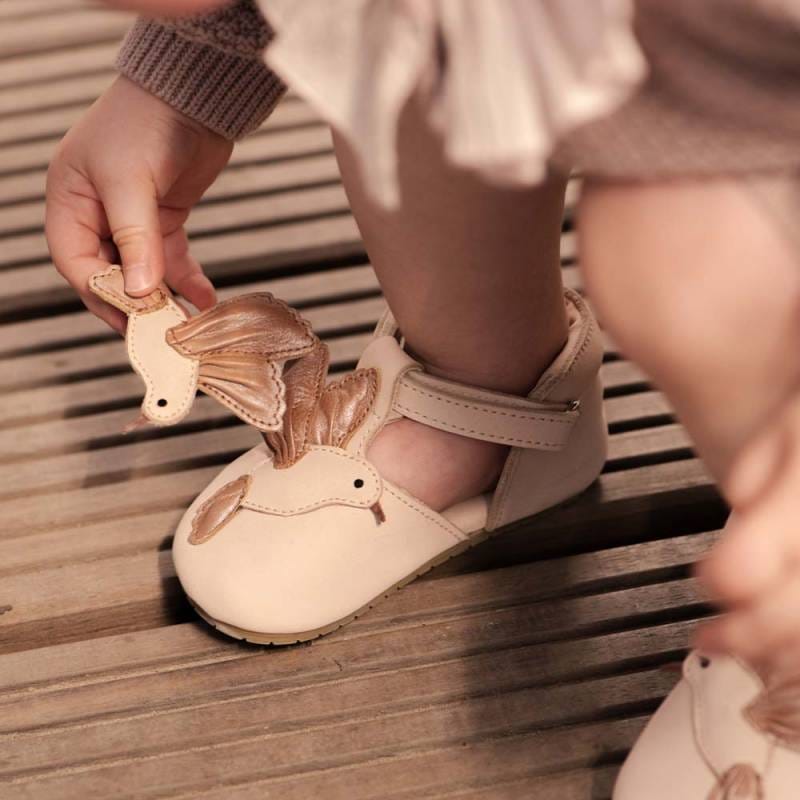 シューズ ベビー ファーストシューズ ハミングバード ハチドリ レザー アニマルシューズ ドンシェ 本革 Franny Shoes Hummingbird DONSJE【国内正規品】1041003