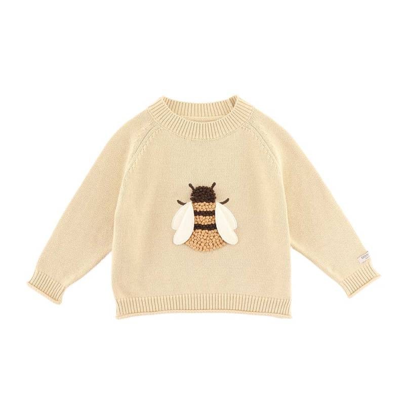 ニット ベビー キッズ セーター ミツバチ ドンシェ Valenthe Sweater Bee DONSJE【国内正規品】4098401