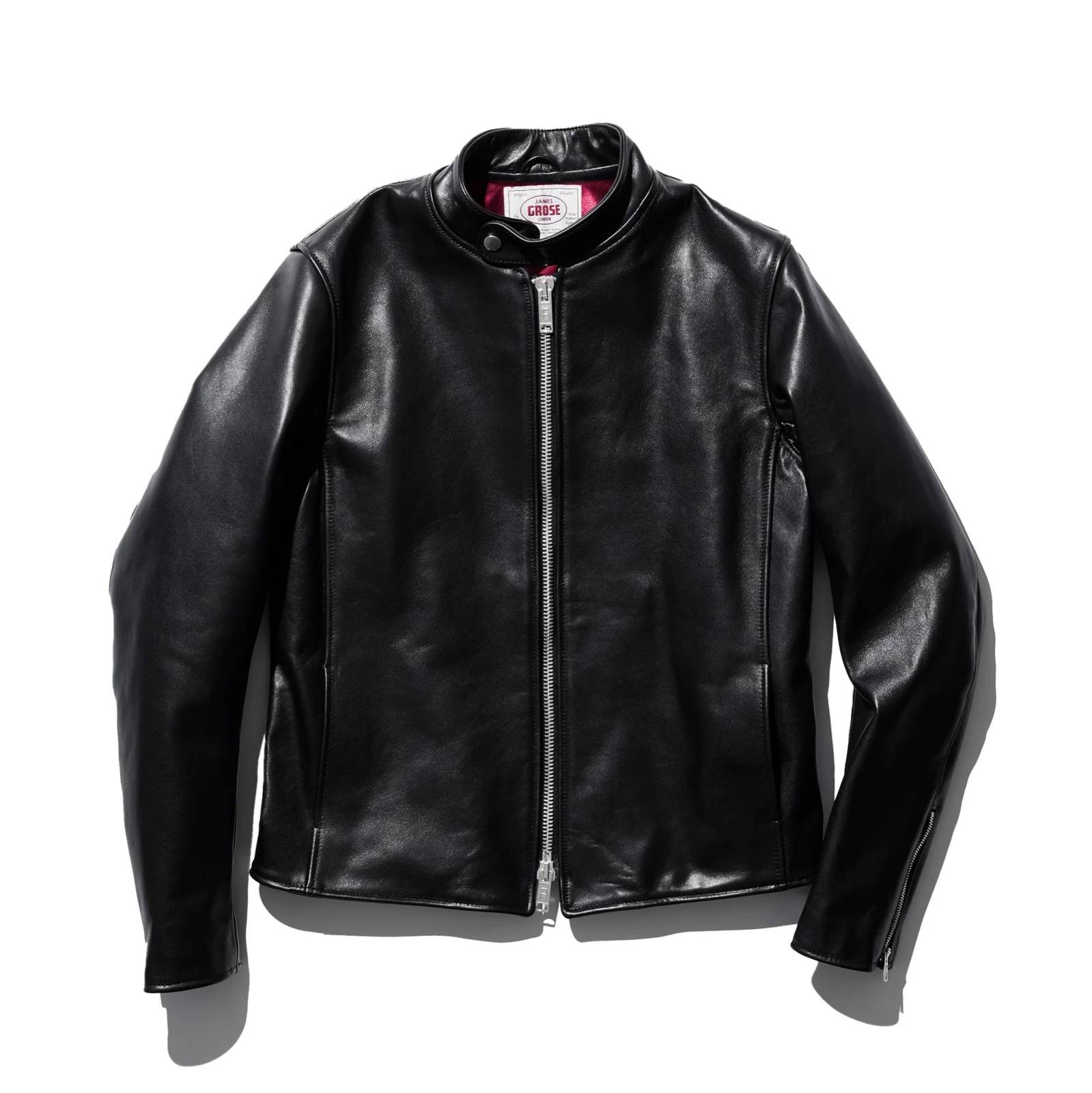 【26AW予約26年11月中旬ごろ入荷】DOVER JAMES GROSE HORSE LEATHER シングルライダース レザージャケット 革ジャン メンズ ドーバー ジェームスグロース  ホースレザー  馬革  【国内正規品】 