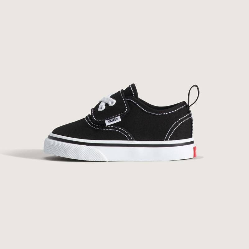 VANS AUTHENTIC ELASTIC V BLACK ヴァンズ オーセンティック エラスティック スニーカー スリッポン トドラー ベビー 13-16cm 【国内正規品】VN000EEN