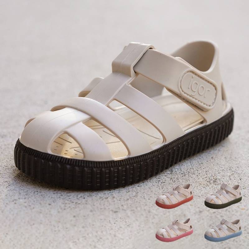 【26SS 予約 4月頃入荷】イゴール サンダル キッズ ニコサンド igor NICO SAND ベルクロ 水陸両用 11cm-20cm 【国内正規品】S10368