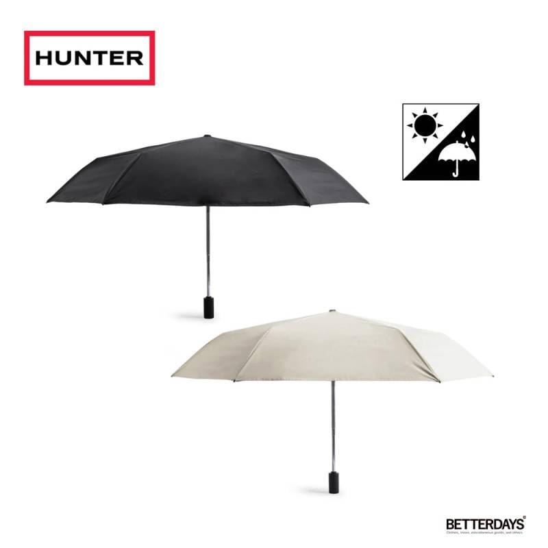 折り畳み傘 レディース メンズ ハンター オール ウェザー オート コンパクト アンブレラ (晴雨兼用傘) 55CM HUNTER【国内正規品】 UAU7038UPN