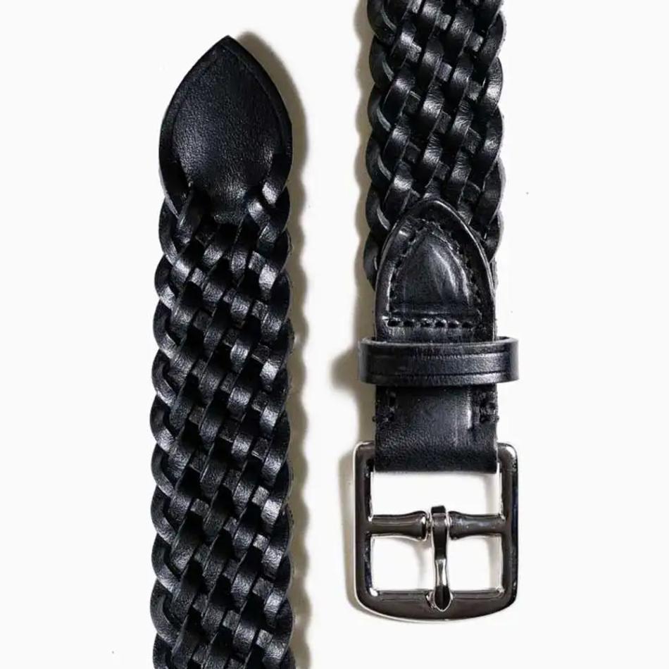 ベルト メッシュベルト ベオーマ ベオーマ ベオーマレザーカンパニー  BEORMA LEATHER COMPANY BASKET WEAVE PLAITED BELT 28mm【国内正規品】P0058