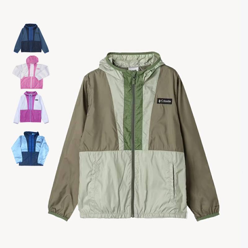 ジャケット コロンビア キッズ  Columbia  Back Bowl II Hooded Windbreaker バックボウルフーデッドウインドブレイカー【国内正規品】SY9421