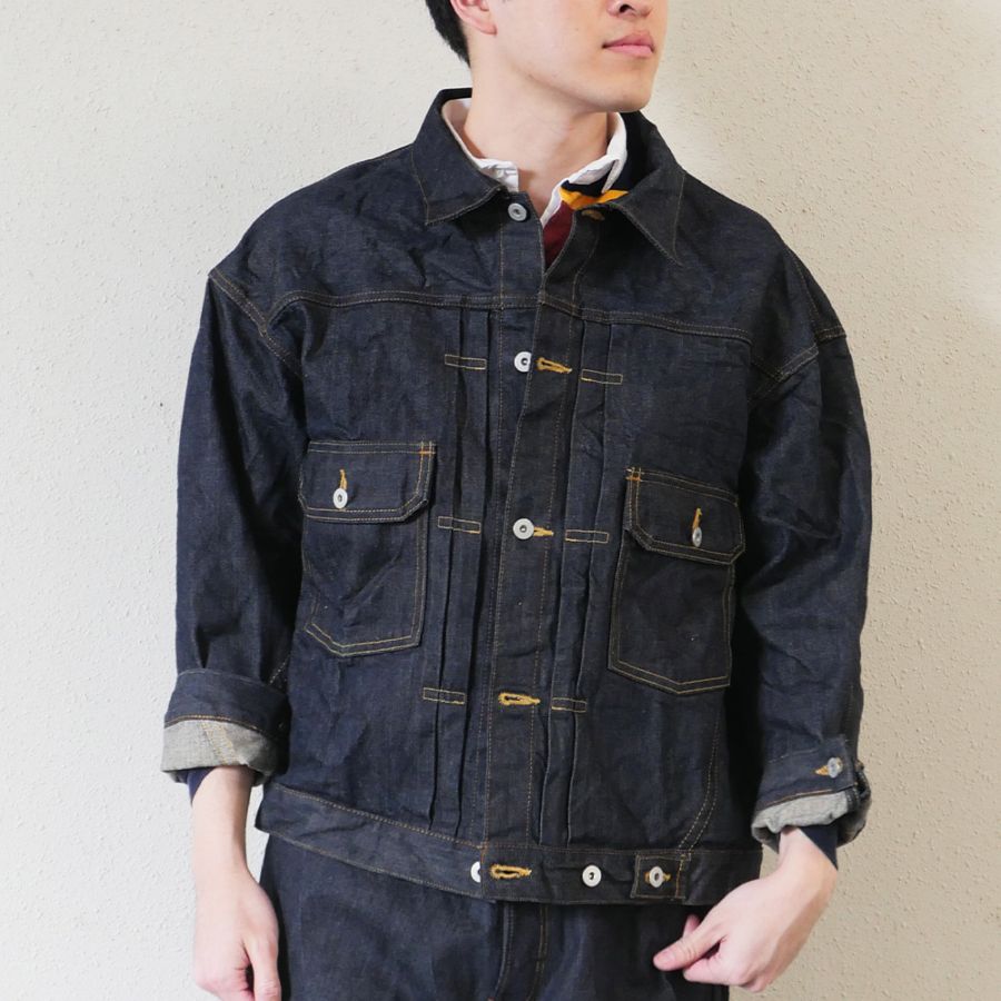 デニムジャケット メンズ ユニセックス エルドラドジャケット Gジャン スキュー EL DORADO JACKET 2nd SKEWed【国内正規品】