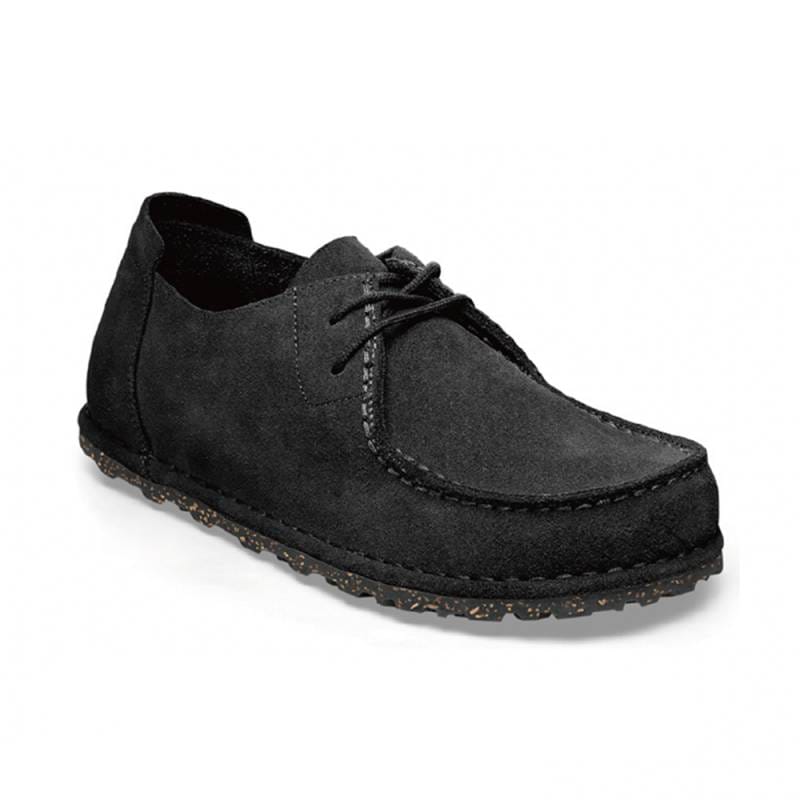 ウッティ レース ビルケンシュトック ユニセックス メンズ モカシン レギュラー BIRKENSTOCK Utti Lace LEVE Black Regular【国内正規品】1028597