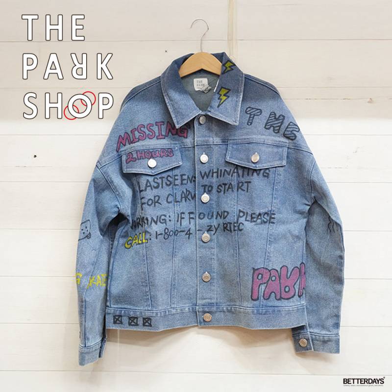 デニムジャケット キッズ GARAGE DENIM JACKET THE PARK SHOP ザ・パークショップ TPS-904 125-145cm