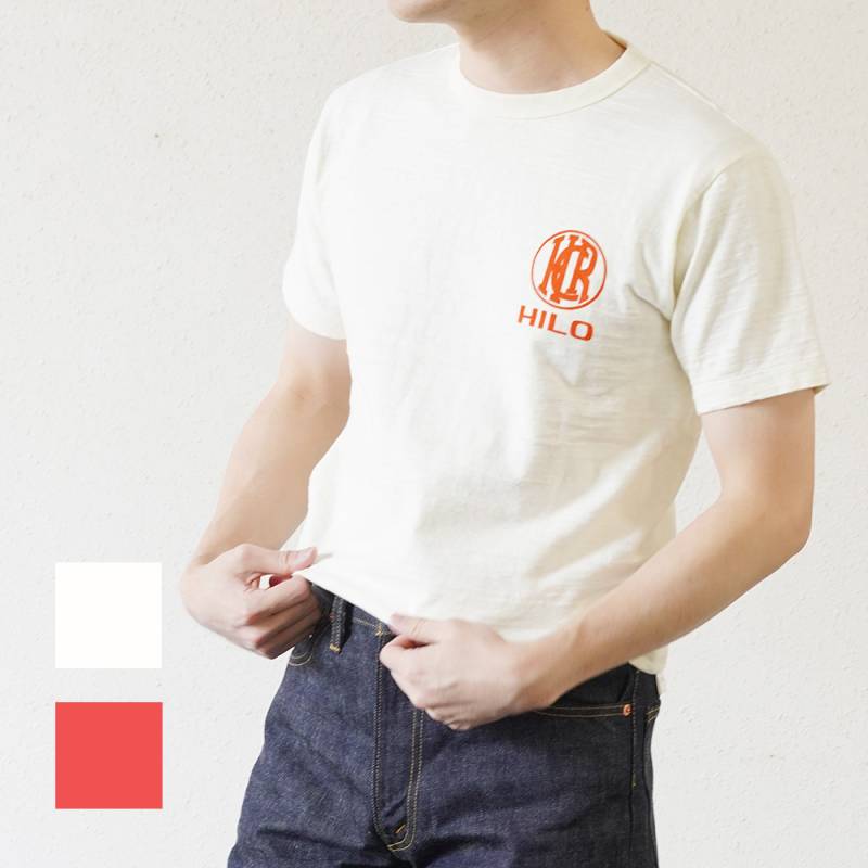 サンサーフ Tシャツ メンズ カットソー HILO RAILROAD LOGO S/S SLUB YARN T-SHIRT SUN SURF 半袖 SM79674