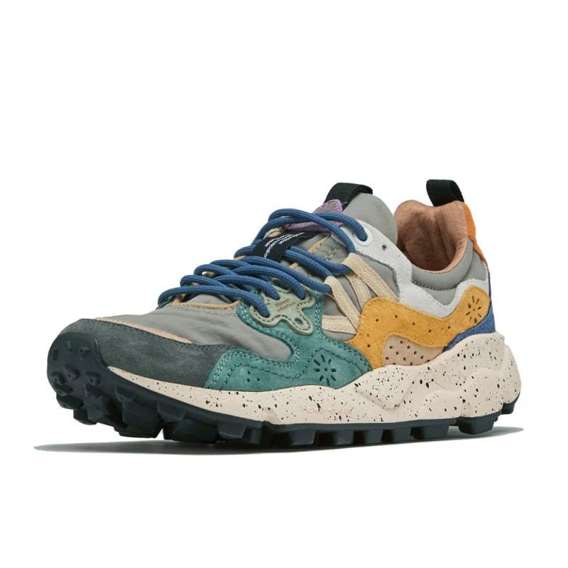 スニーカー ユニセックス ヤマノ3 フラワーマウンテン FLOWER MOUNTAIN YAMANO3 Grey/Petrol/Zucca【国内正規品】FM63783