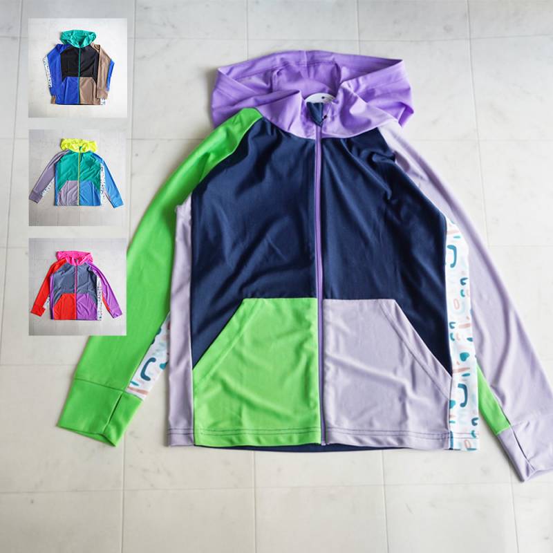 ラッシュガード  キッズ フーディー ザ・パークショップ 水着 長袖 THE PARK SHOP TROPICAL PARK RASH HOODIE 115-145cm 【国内正規品】 tps-925